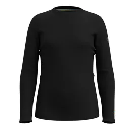 Термофутболка Smartwool Kids' Classic Thermal Merino Base Layer Crew Boxed дитяча Black чорна