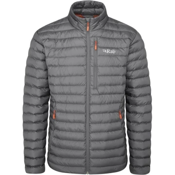 Куртка Rab Microlight Jacket чоловіча Graphene сіра