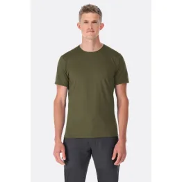 Футболка Rab Force Tee Olive оливкова чоловіча