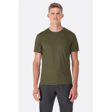 Футболка Rab Force Tee Olive оливкова чоловіча 