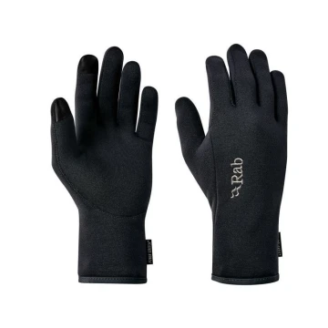 Рукавиці Rab Power Stretch Contact Gloves для чоловіків Black чорні