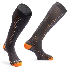 Термошкарпетки Accapi Ski Ergoracing Black/Orange чорні/оранжеві