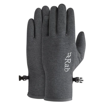 Рукавиці Rab Geon Gloves для чоловіків Black/Steel Marl графітовий