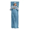 Вкладиш Sea to Summit Breeze Lightweight Liner Rectangular with Pillow Sleeve Cendre Blue синій