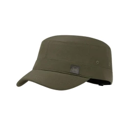 Кепка Buff Military Cap Solid Tundra Khaki зелена