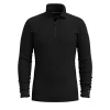 Термофутболка Smartwool Men's Classic Thermal Merino Base Layer 1/4 Zip Boxed чоловіча Black чорна