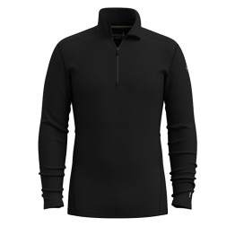 Термофутболка Smartwool Men's Classic Thermal Merino Base Layer 1/4 Zip Boxed чоловіча Black чорна