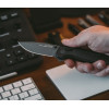 Ніж складаний SOG Terminus XR LTE Carbon/Graphite чорний/сірий