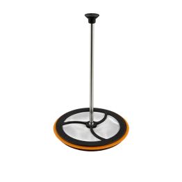 Прес для кави та чаю Jetboil Cofee Press Silicone чорний/оранжевий