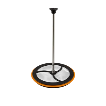 Прес для кави та чаю Jetboil Cofee Press Silicone чорний/оранжевий