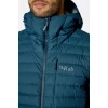 Куртка Rab Microlight Windstopper Hoody чоловіча Tempest Blue синя