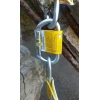 Карабін Singing Rock Keylock Connector Screw 30kN сірий