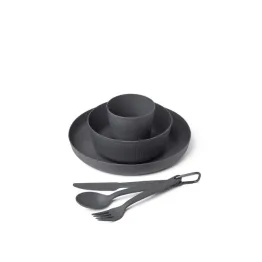 Набір посуду Sea to Summit Camp Dinnerware Set Charcoal темно-сірий