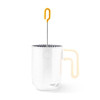 Прес для кави Biolite CoffeePress Silver/Orange блакитний/жовтий