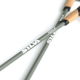 Палиці для скандинавської ходьби Silva Walking Poles Aluminum Cork Grey сірі