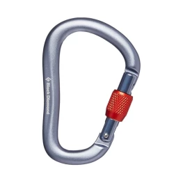 Карабін Black Diamond RockLock Screwgate Grey сірий