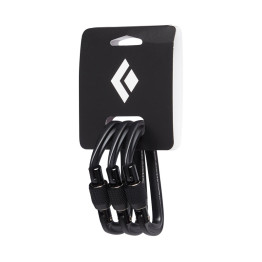 Карабін Black Diamond HotForge Screwgate 3 Pack Black чорний