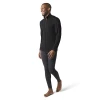 Термофутболка Smartwool Men's Classic Thermal Merino Base Layer 1/4 Zip Boxed чоловіча Black чорна