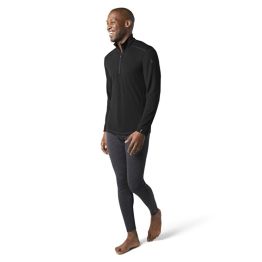 Термофутболка Smartwool Men's Classic Thermal Merino Base Layer 1/4 Zip Boxed чоловіча Black чорна