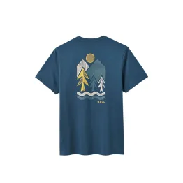 Футболка Rab Stance Vista Tee жіноча Tempest Blue синя