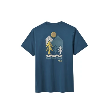 Футболка Rab Stance Vista Tee жіноча Tempest Blue синя