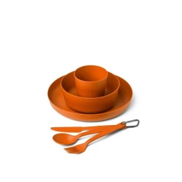 Набір посуду Sea to Summit Camp Dinnerware Set Burnt Orange оранжевий