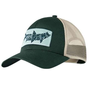 Кепка Buff Explore Trucker Cap  Salty Green зелена