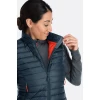 Безрукавка Rab Microlight Vest Wmns жіноча Tempest Blue синя