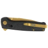 Ніж складаний SOG Terminus XR LTE Carbon/Gold чорний/золотий