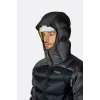 Куртка Rab Neutrino Pro Down Jacket чоловіча Black/Graphene чорна/сіра
