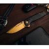 Ніж складаний SOG Terminus XR LTE Carbon/Gold чорний/золотий