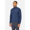 Флісова кофта Rab Tecton Jacket чоловіча Deep Ink синя