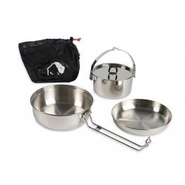 Набір посуду Tatonka Camp Set Large Silver