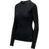 Термокофта Smartwool Women's Merino 250 Baselayer Crew Boxed жіноча Black чорна