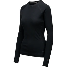 Термокофта Smartwool Women's Merino 250 Baselayer Crew Boxed жіноча Black чорна