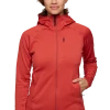 Флісова кофта Black Diamond Factor Hoody жіноча Grenadine червона Флісова кофта Black Diamond Factor Hoody жіноча Grenadine червона