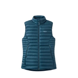 Безрукавка Rab Microlight Vest Wmns жіноча Tempest Blue синя