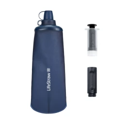 Пляшка-фільтр для води LifeStraw Peak Squeeze 1 л Mountain Blue синій