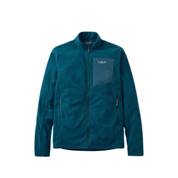 Фліс Rab Tecton Jacket чоловічий Tempest Blue синій