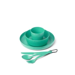 Набір посуду Sea to Summit Camp Dinnerware Set Cabbage аквамарин