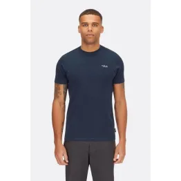 Футболка Rab Basecamp 3 Peaks Tee чоловіча Tempest Blue синя