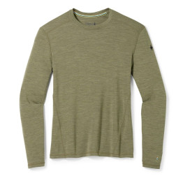 Термофутболка Smartwool Men's Merino 250 Baselayer Crew Boxed чоловіча Winter Moss Heather зелена