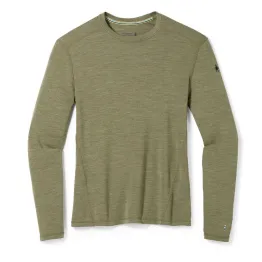 Термофутболка Smartwool Men's Merino 250 Baselayer Crew Boxed чоловіча Winter Moss Heather зелена