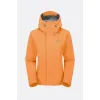 Куртка Rab Downpour Jacket Wmns жіноча Melba помаранчева