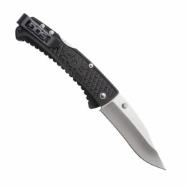 Ніж складаний SOG Traction Satin чорний