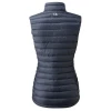 Безрукавка Rab Microlight Vest Wmns жіноча Steel сіра