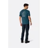 Футболка Rab Force Esker Tee чоловіча Tempest Blue синя 