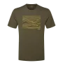 Футболка Rab Mantle Outline Tee Army хакі чоловіча 