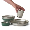 Набір посуду Sea to Summit Detour Stainless Steel Collapsible Dinnerware Set