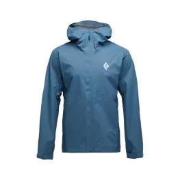 Куртка Black Diamond M Strataline Stretch Shell чоловіча Midnight Blue блакитна